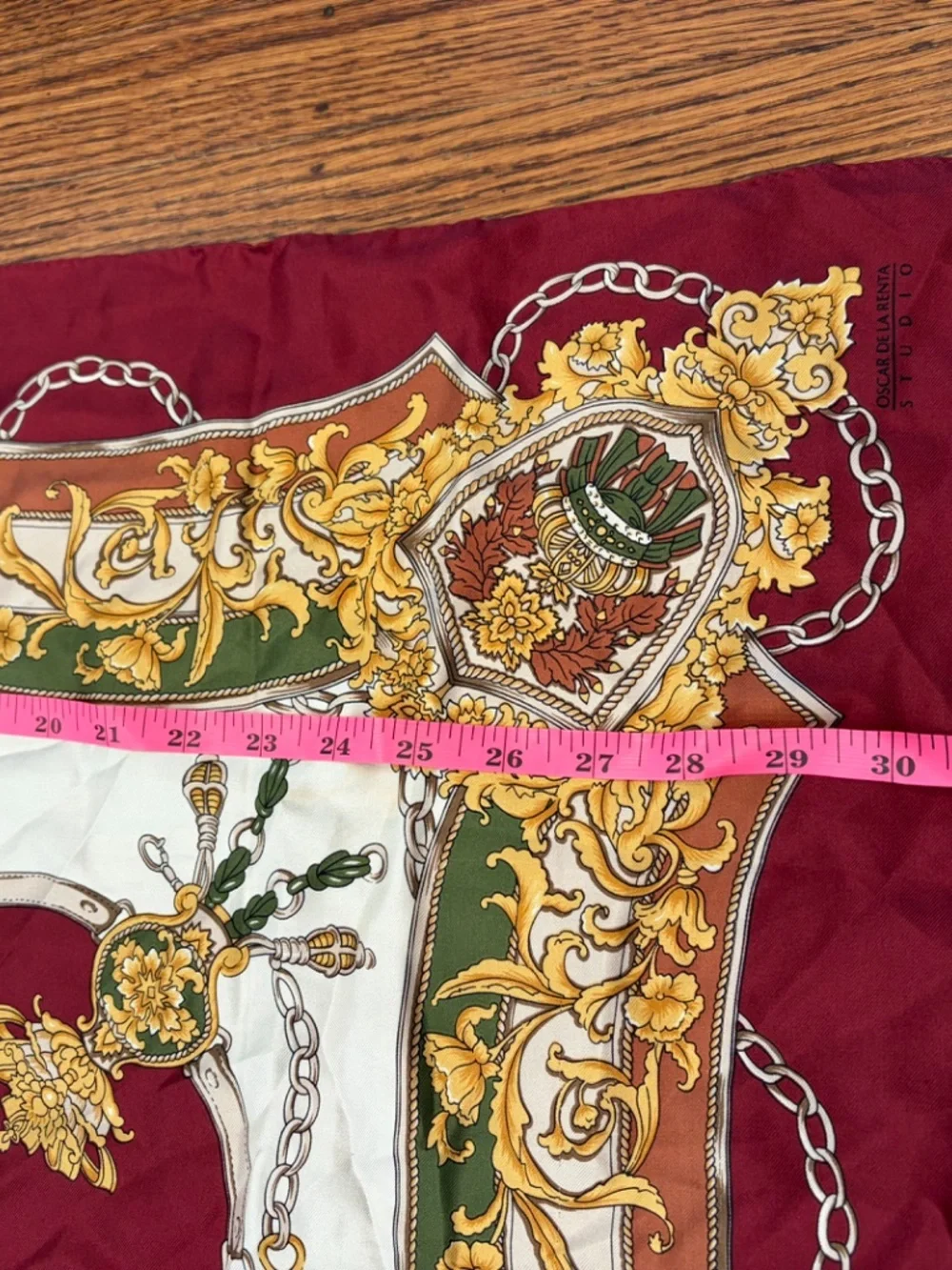 Oscar de la Renta Studio Silk Scarf 30